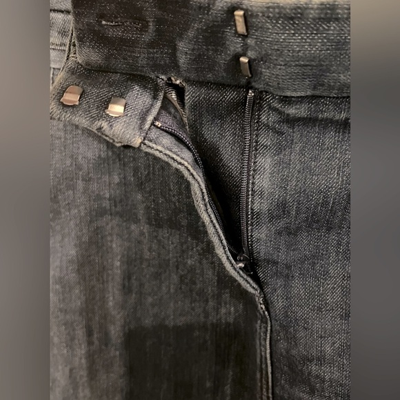 Ann Taylor Size 6 Blue Jean Pencil Skirt - Picture 4 of 5